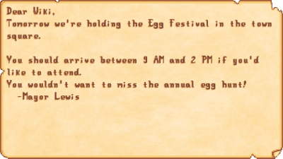 Egg Festival - Stardew Valley Wiki